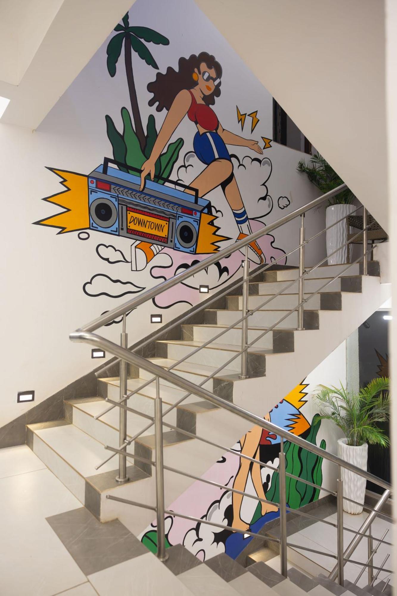 Downtown Hostels - Анжуна Екстер'єр фото