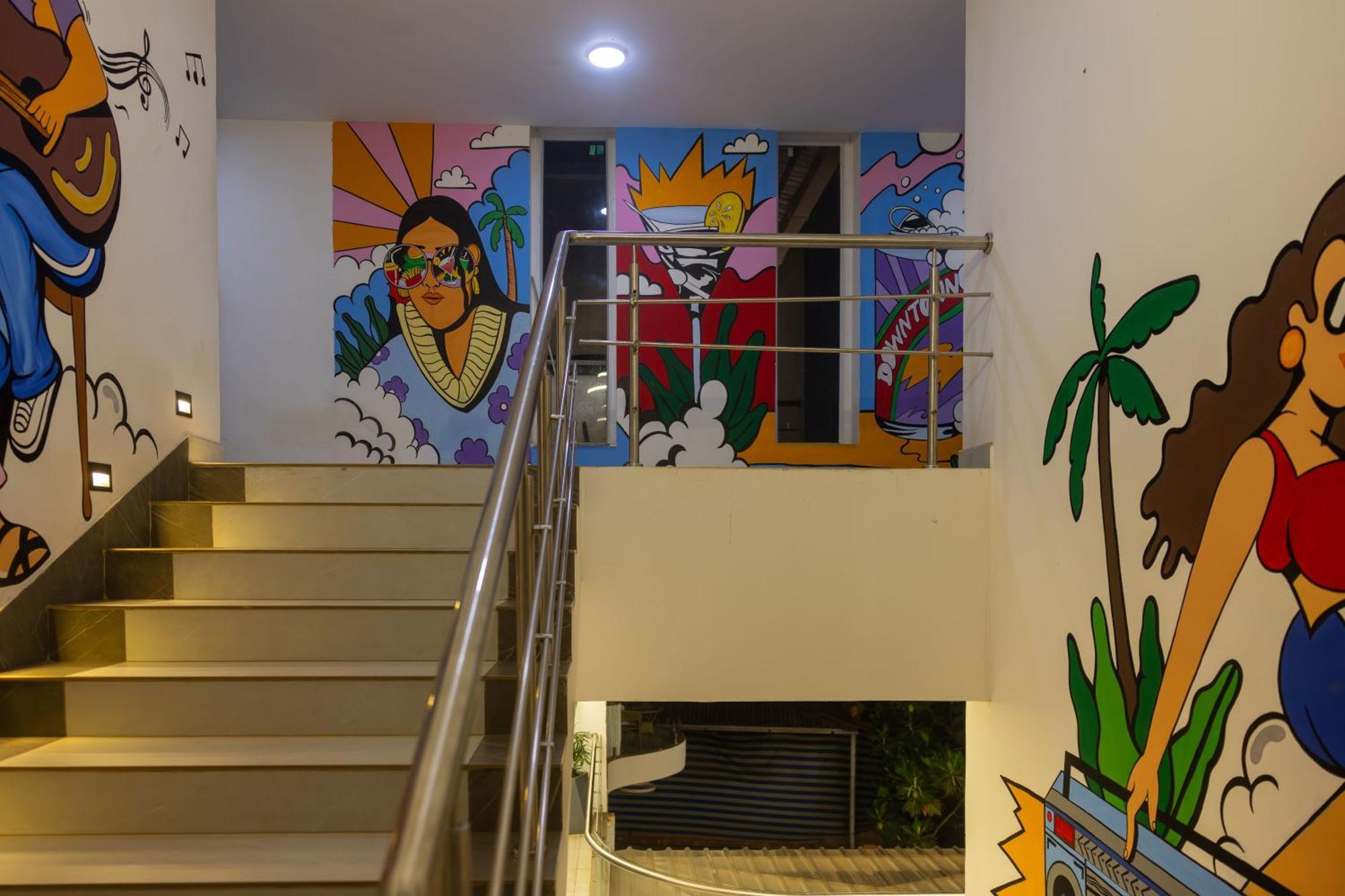 Downtown Hostels - Анжуна Екстер'єр фото